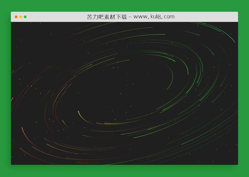 html5 canvas酷炫的银河系动画特效
