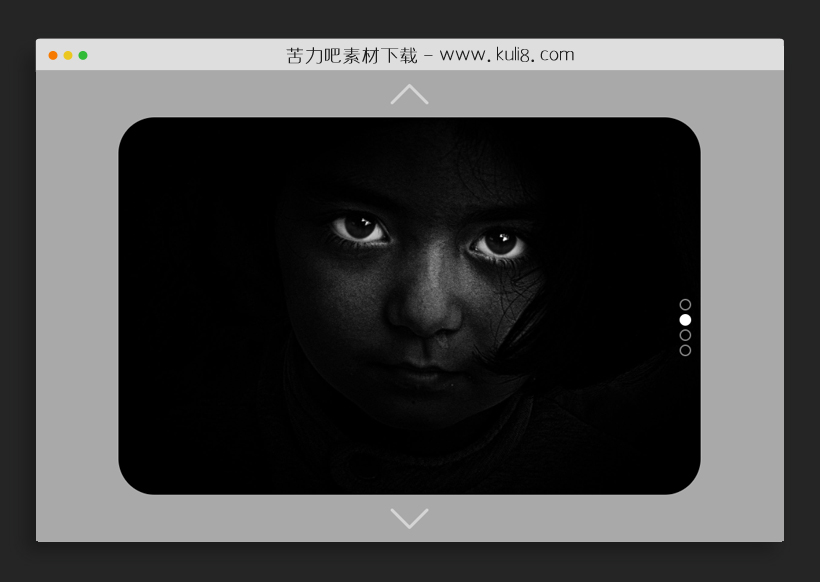 jquery支持触控上下滑动的幻灯片代码