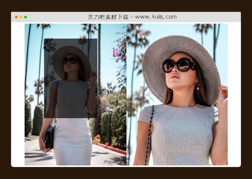 jquery带滑块设置的图片放大镜插件