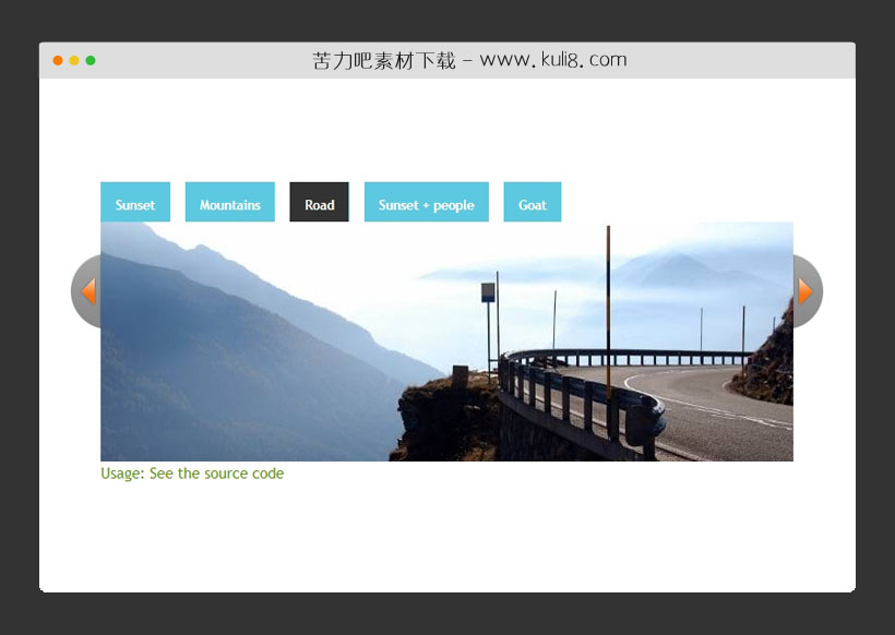 jquery包含50多种图片轮播特效集合插件