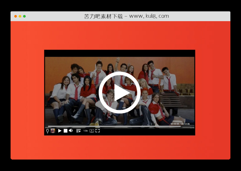 javascript自定义HTML5多功能视频播放器代码