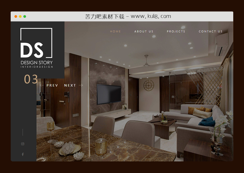 html5响应式全屏装修设计公司官网网页模板