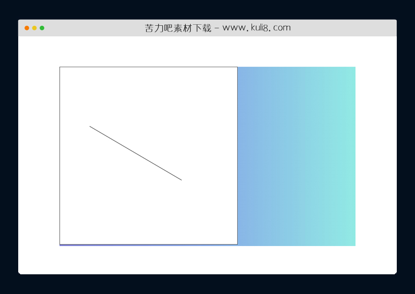 HTML5+Canvas创建的用鼠标绘制一条直线