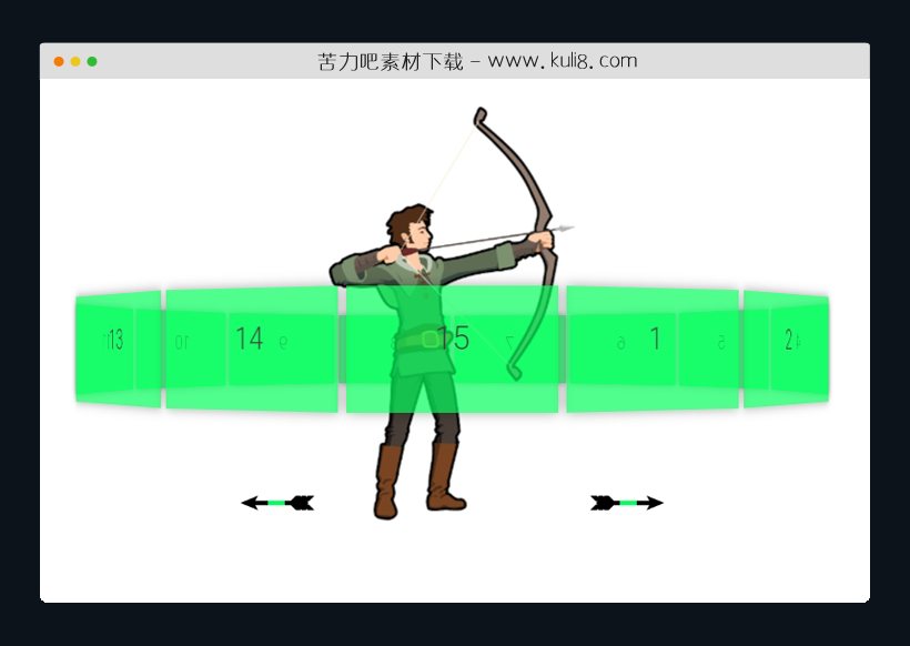 jquery响应式3D旋转木马滑块插件
